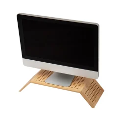 Mind Reader Ventilated Monitor Stand, Light Brown (LATMON-BRN)* Monitor Mounts & Stands