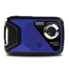 Cameras & Camcorders<MINOLTA 21 MP/1080p Waterproof Digital Camera with 4x Digital Zoom, Blue (MN30WP-BL)