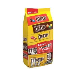 Chocolate<Mars M&M'S Fun-Size Milk Chocolate Candy Pack, 19.41 oz., 35 Pieces (460668)