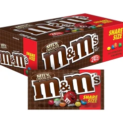 Chocolate<M&M's Milk Chocolate, 3.14 Oz. (MMK24)