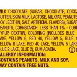 Chocolate<M&M's Peanut Milk Chocolate Pieces, 5.3 oz., 12/Carton (MMM01732)