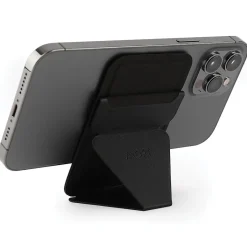 Cell Phone Cases<MOFT Snap-on Phone Stand and Wallet for iPhone 12 and 13 Series, Night Black (MS007M-1-BK)