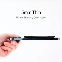 Cell Phone Cases<MOFT Snap-on Phone Stand and Wallet for iPhone 12 and 13 Series, Oxford Blue (MS007MS-1-BU2021)