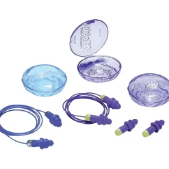 Ear Protection<Howard Leight Moldex® Rockets® Reusable Cord Earplugs, Purple, 27 dB, 50/BX