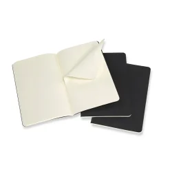 Moleskine Cahier Journal, 5" x 8.25", Dotted Ruled, Black, 80 Pages, 3/Pack (719213) Sale