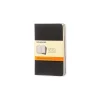 Moleskine Cahier Pocket Journal, 3.5" x 5.5", Narrow Ruled, Black, 64 Pages, 3/Pack (704895) Online