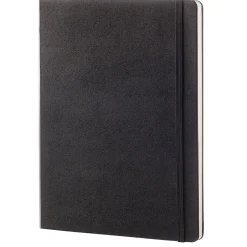 Moleskine Classic Hard Cover Notebook, 7.5" x 9.75", Black (895292XX) Online