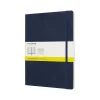 Moleskine Classic Professional Notebook, 7.5" x 9.75", Wide Ruled, 96 Sheets, Sapphire Blue (854771)