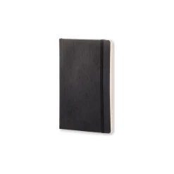 Moleskine Classic Soft Cover Notebook, 5" x 8.25", Black (892741XX) Clearance
