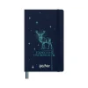 Moleskine Harry Potter Expecto Patronum Limited Edition Notebook, 5" x 8.25", Narrow-Ruled, Blue/Teal (LEHP23QP060) Online