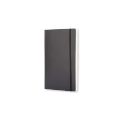 Moleskine Large Subject Notebooks, 5" x 8.25", Quad, 96 Sheets, Black (707186) Online