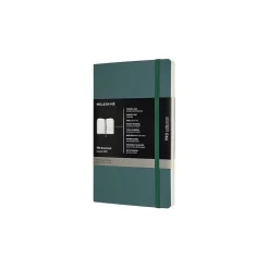 Moleskine Pro Large Professional Notebooks, 5" x 8.25", Narrow Ruled, Green (620794) Clearance