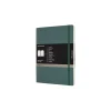 Moleskine Pro XL Professional Notebooks, 7.5" x 9.75", Narrow Ruled, 192 Sheets, Green (620848) Best