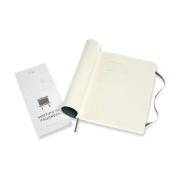 Moleskine Pro XL Professional Notebooks, 7.5" x 9.75", Narrow Ruled, 192 Sheets, Green (620848) Best