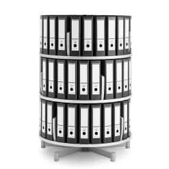 Online ® Deluxe Binder & File Carousel Shelving, Three Tier (CL3-80) File Cabinets
