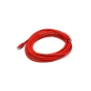 Ethernet Cables<Monoprice 14' 24 AWG CAT-6 UTP Ethernet Network Cable, Red