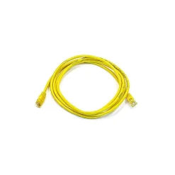 Ethernet Cables<Monoprice 7' 24 AWG CAT-5e UTP Ethernet Network Cable, Yellow