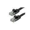 Ethernet Cables<Monoprice 10' 30- AWG CAT-5e UTP Flat Ethernet Network Cable, Black