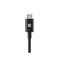 Power Cables<Monoprice 113919 6" USB-A to Micro-USB-B Power Cable, M/M, Black
