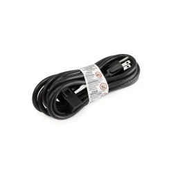 Extension Cords<Monoprice 10' Extension Cord, 16 AWG, Black (105300)
