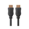 Hdmi Cables<Monoprice 8' High Speed HDMI Male to Male 28AWG Cable With Ferrite Cores, Black