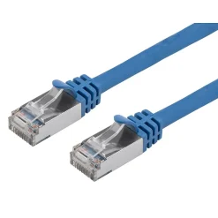 Ethernet Cables<Monoprice Entegrade Series 10 ft. Cat7 Double Shielded (S/FTP) Ethernet Patch Cable, 26AWG, Blue (13661)