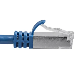 Ethernet Cables<Monoprice Entegrade Series 10 ft. Cat7 Double Shielded (S/FTP) Ethernet Patch Cable, 26AWG, Blue (13661)