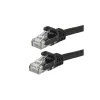 Ethernet Cables<Monoprice ® FLEXboot Series 75' 24AWG Cat6 UTP Ethernet Network Cable, Black