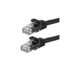 Ethernet Cables<Monoprice ® FLEXboot Series 75' 24AWG Cat6 UTP Ethernet Network Cable, Black
