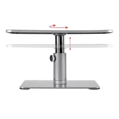 Monoprice Workstream Universal Adjustable Monitor Riser Stand, 4.6