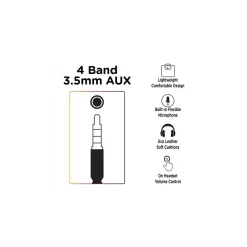 Morpheus 360 Basic Multimedia Stereo Headset Over Ear Black (HS3000S)* Headsets