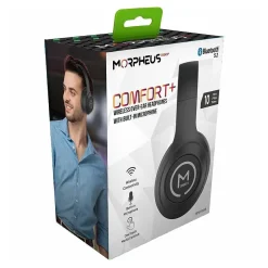 Morpheus 360 Comfort Plus Wired/Wireless Noise Canceling Over-Ear, Bluetooth, Ocean Blue (HP6500L)