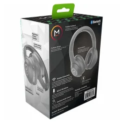 Morpheus 360 Comfort Plus Wired/Wireless Noise Canceling Over-Ear, Bluetooth, Slate Grey (HP6500G)