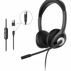 Morpheus 360 Connect Stereo Computer Headset, Unified Communcations Certified, Black (HS5600SU)* Headsets