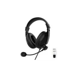 Morpheus 360 Deluxe Multimedia Stereo USB Headset Over Ear Black (HS3500SU)* Headsets