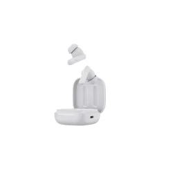 Morpheus 360 Nemesis Wireless Active Noise Canceling Earbuds, Bluetooth, White (TW2750W)