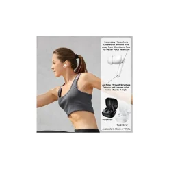 Morpheus 360 Nemesis Wireless Active Noise Canceling Earbuds, Bluetooth, White (TW2750W)