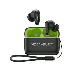 Morpheus 360 Nemesis Wireless Earbuds, Bluetooth, Black (TW1800B)