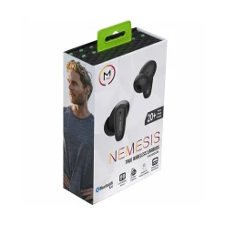Morpheus 360 Nemesis Wireless Earbuds, Bluetooth, Black (TW1800W)
