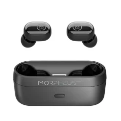 Morpheus 360 Spire Wireless Earbuds, Bluetooth, Black (TW1500B)