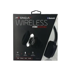 Morpheus 360 Tremors Bluetooth Wireless On-Ear Headphones, Black (HP4500B)