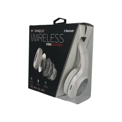 Morpheus 360 Tremors Bluetooth Wireless On-Ear Headphones, White (HP4500W)