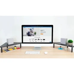 Mount-It! Adjustable Corner Monitor Stand, Up to 32