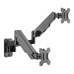 Mount-It! Adjustable Dual Monitor Wall Mount, Up to 32
