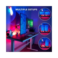 Mount-It! Adjustable Dual Monitor Arm, Up to 35