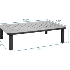 Mount-It! Adjustable Monitor Stand, Up to 32
