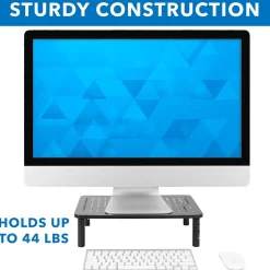 Mount-It! Adjustable Monitor Stand, Up to 32