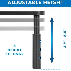 Mount-It! Adjustable Monitor Stand, Up to 32