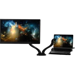 Mount-It! Adjustable Mounts, Up to 27" Monitor, Black (MI-6352LTMN)* Monitor Mounts & Stands