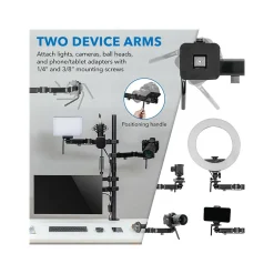 Mount-It! All-in-One Adjustable Studio Camera Setup Single Mount, Up to 32